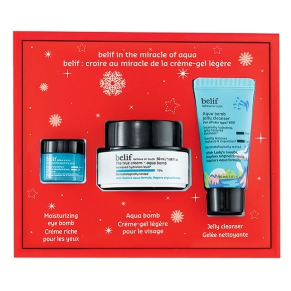 **BELIF* 3-Pc Holiday Aqua Bomb Gift Set - Picture 1 of 3
